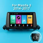 Автомагнитола для Mazda 3 2014-2017, 2 Din, Android, GPS, Wi-Fi, FM-навигация, мультимедийный видеоплеер, головное устройство, Авторадио