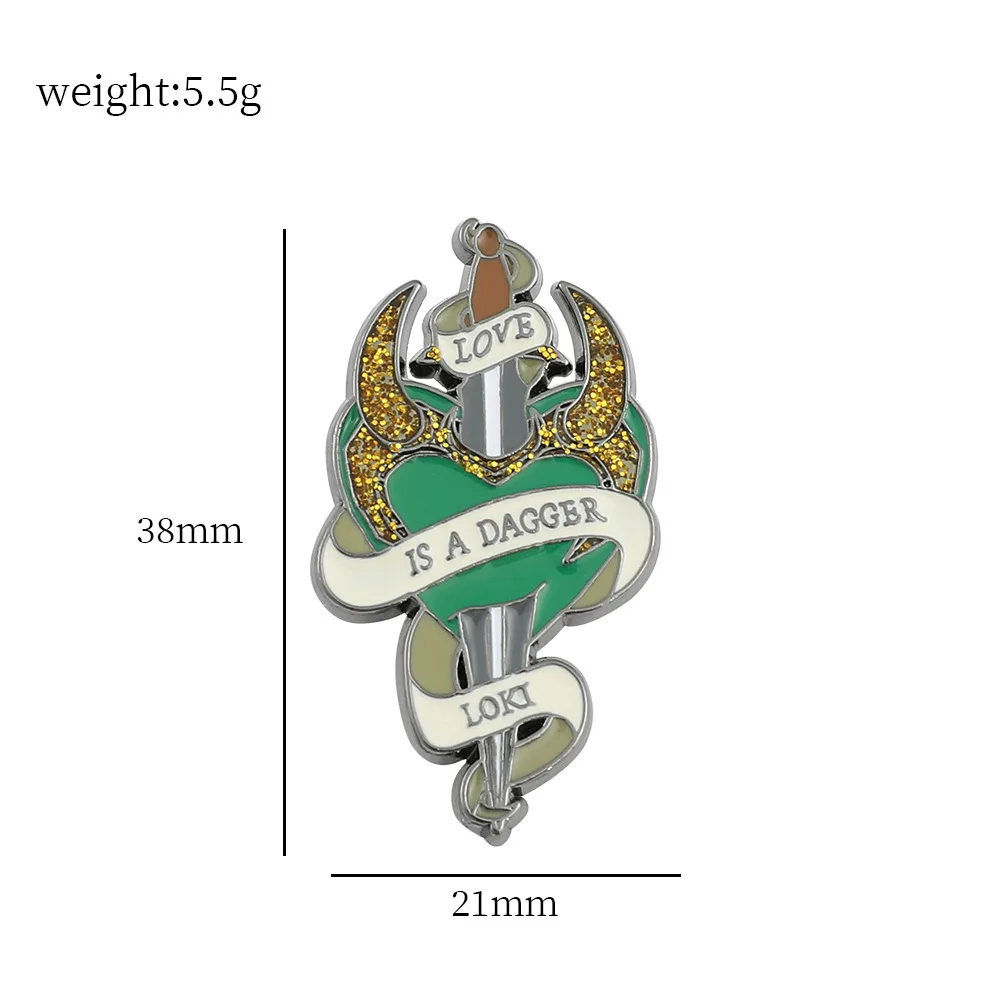 Брошь в виде фильма и телевизора Disney Классическая эмалированная значок форме