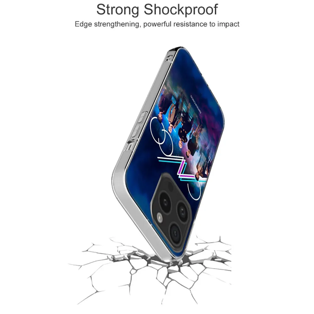 Прозрачный чехол Cnco Boys для Aplee iPhone 12 13 Mini 14 + 15 Plus 16 Pro Max 11 X XS