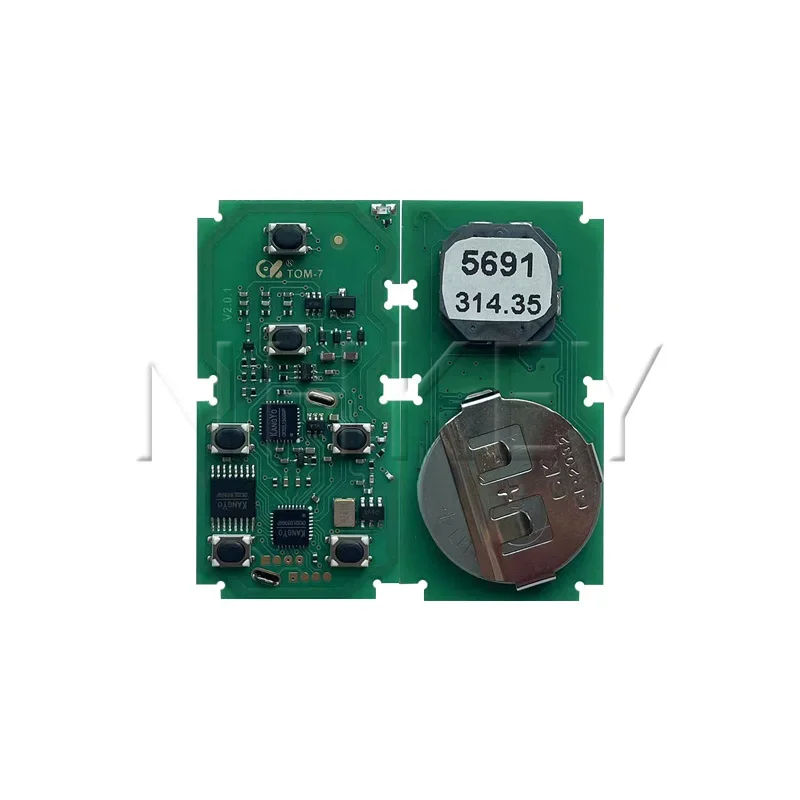 NH KEY FCC ID: HYQ14ADR 6-кнопочный смарт-брелок с дистанционным управлением чип ID74 314 3 МГц