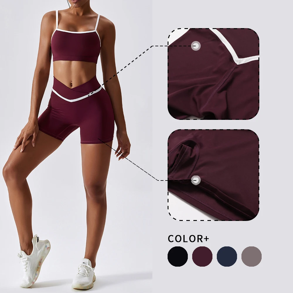 

Шорты WISRUNING женские для бега, цветные спортивные трико с эффектом пуш-ап для фитнеса, одежда для воркаута, спортивная одежда для спортзала