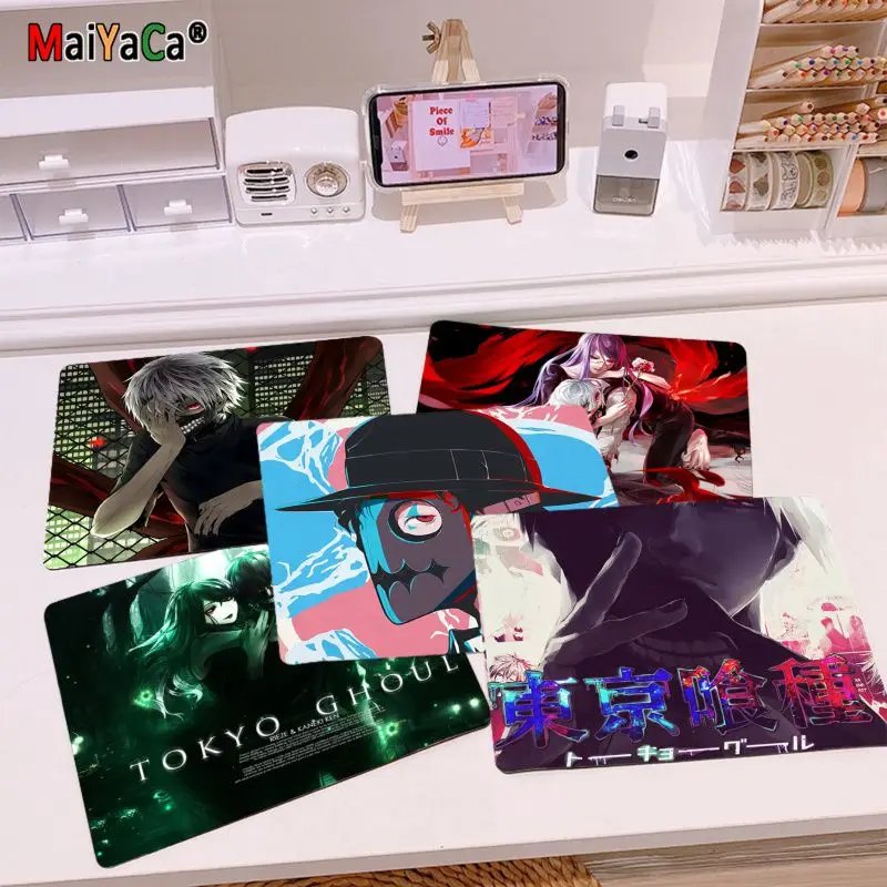 

Anime Tokyo Ghoul Small Cabinet Gaming Computer Laptop Desk Mat Mouse Pad Mouse Mat Notbook Padmouse Desk Play Mats