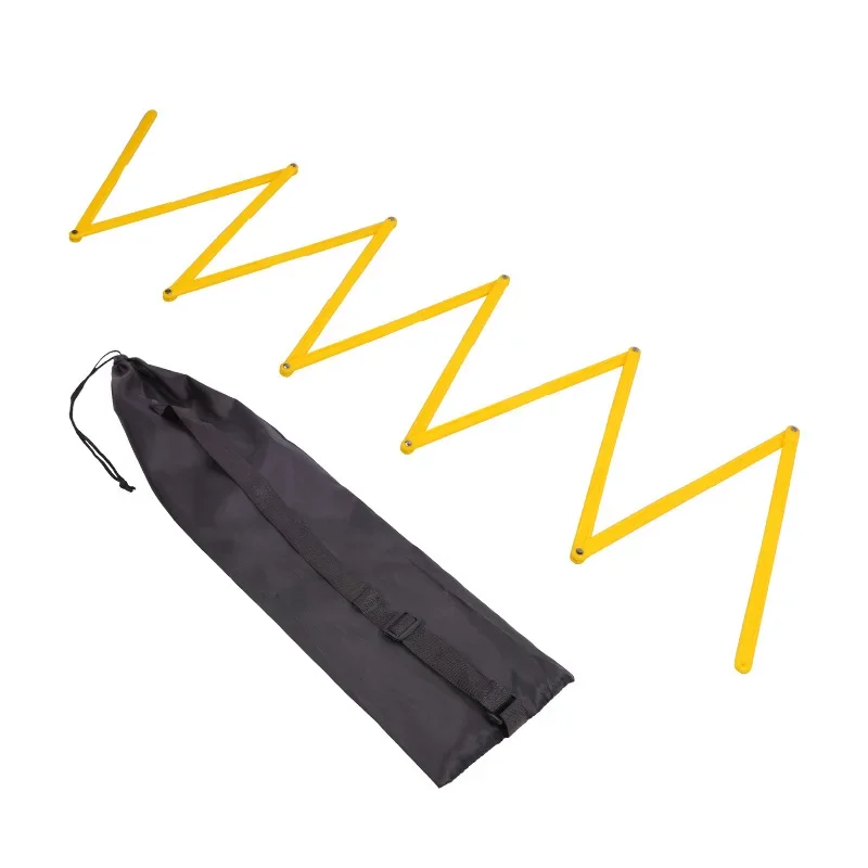 Спортивная Гибкая лестница регулируемая для футбола тренировочная скорости