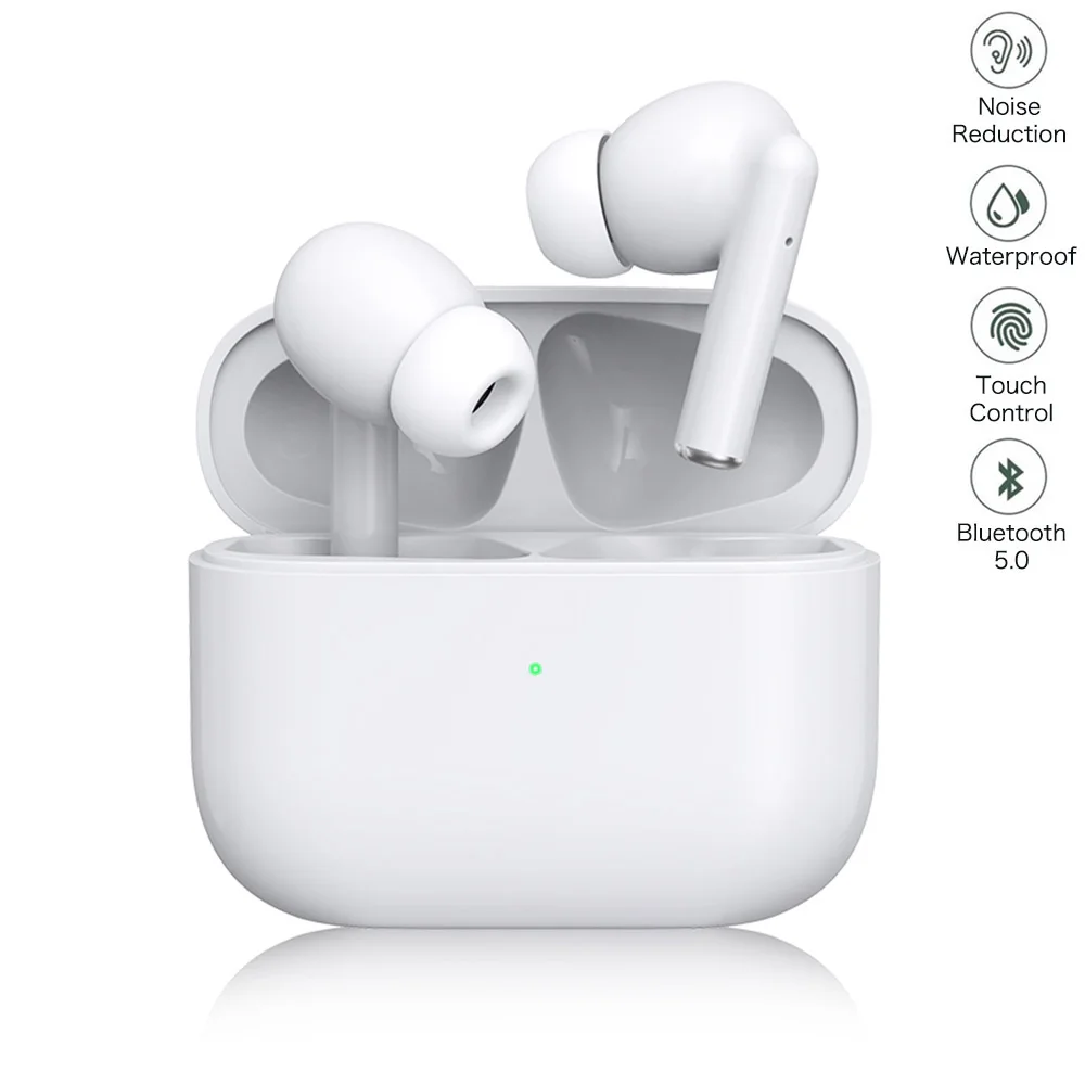 

Original TWS Bluetooth Headphones Wireless Earbuds Hifi New Fone Bluetooth And Box ANC Earbuds Touch Headsets Bass For Apple IOS