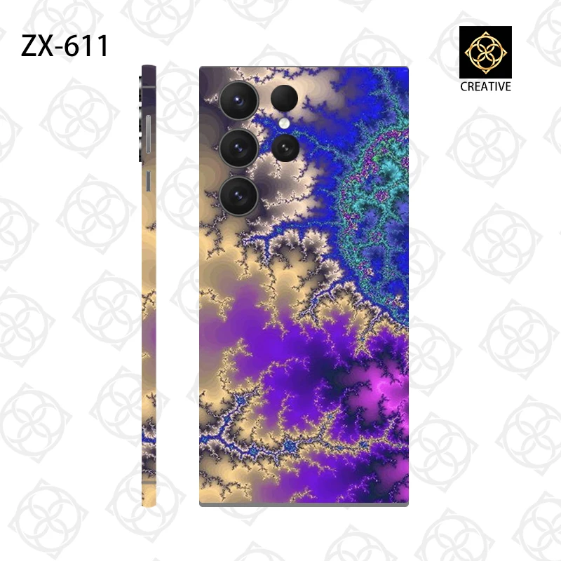 Красочная кожаная пленка для Samsung Galaxy S23 Ultra наклейка 24 Plus задняя 22 матовая