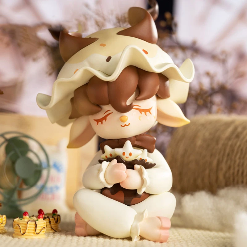 

13Cm Nighty Night Sleeping God Day Dream Series Action Figure Surprise Box Kawaii Model Desktop Ornaments Girls Birthday Gift