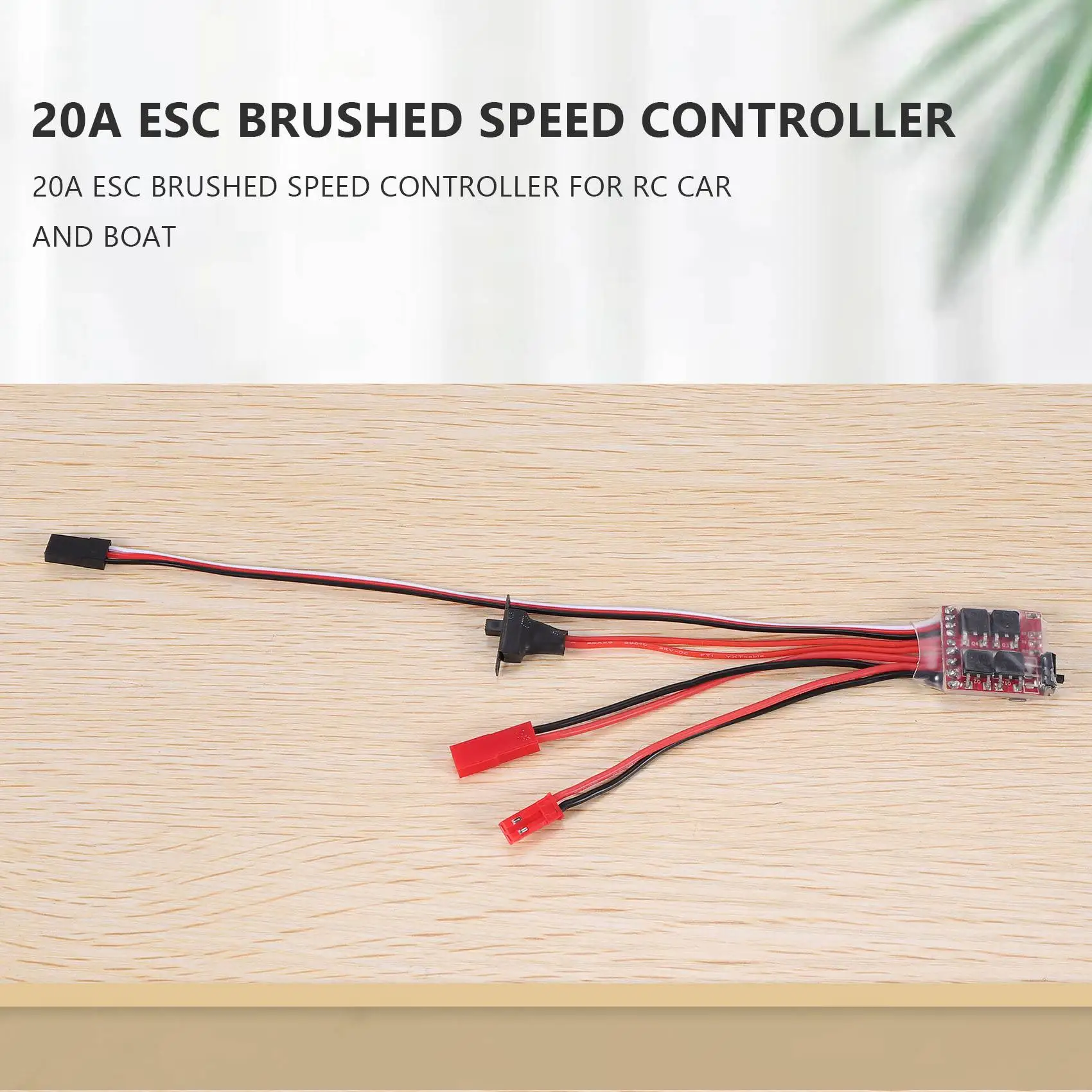 20A Bustophedon ESC Матовый регулятор скорости для радиоуправляемого автомобиля