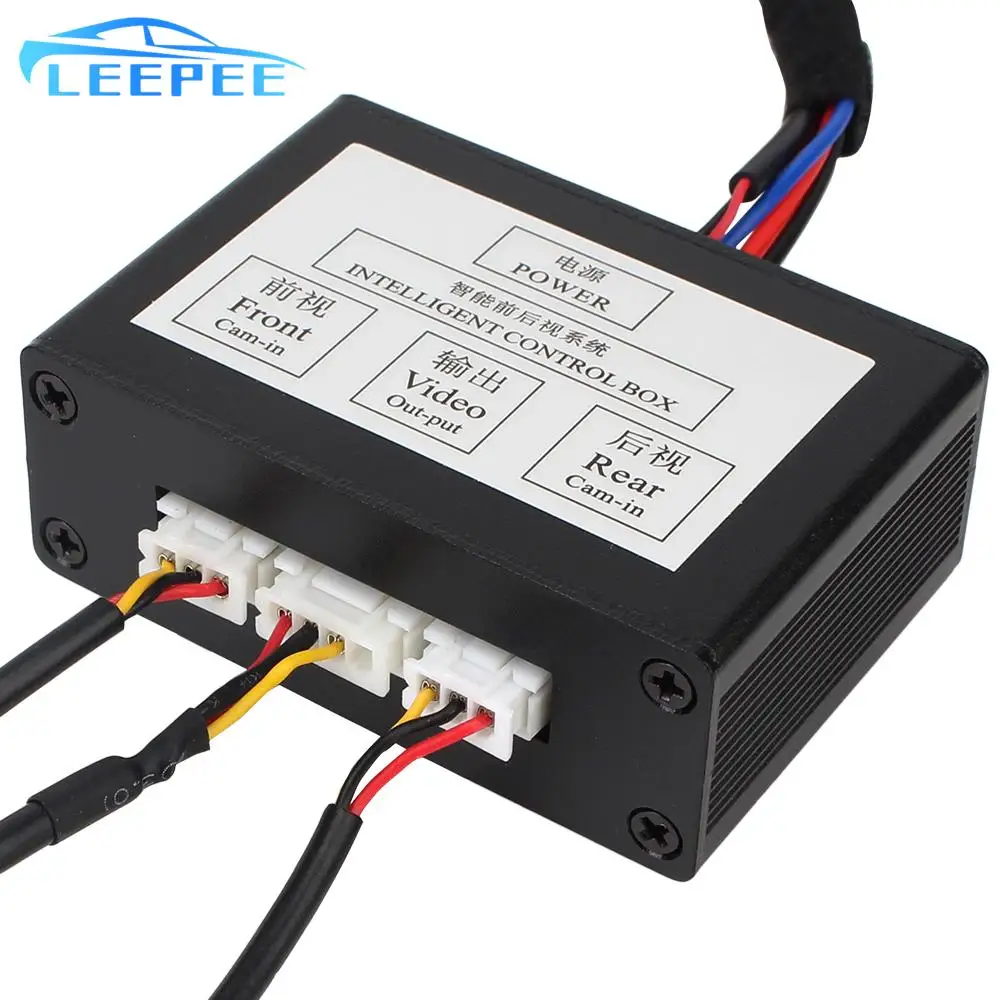 Приставка для двухстороннего управления конвертер каналов вид спереди и сзади с