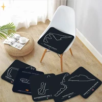formula 1 race track simplicity multi color stool pad patio home kitchen office chair sofa seat 40x40cm cushion pads