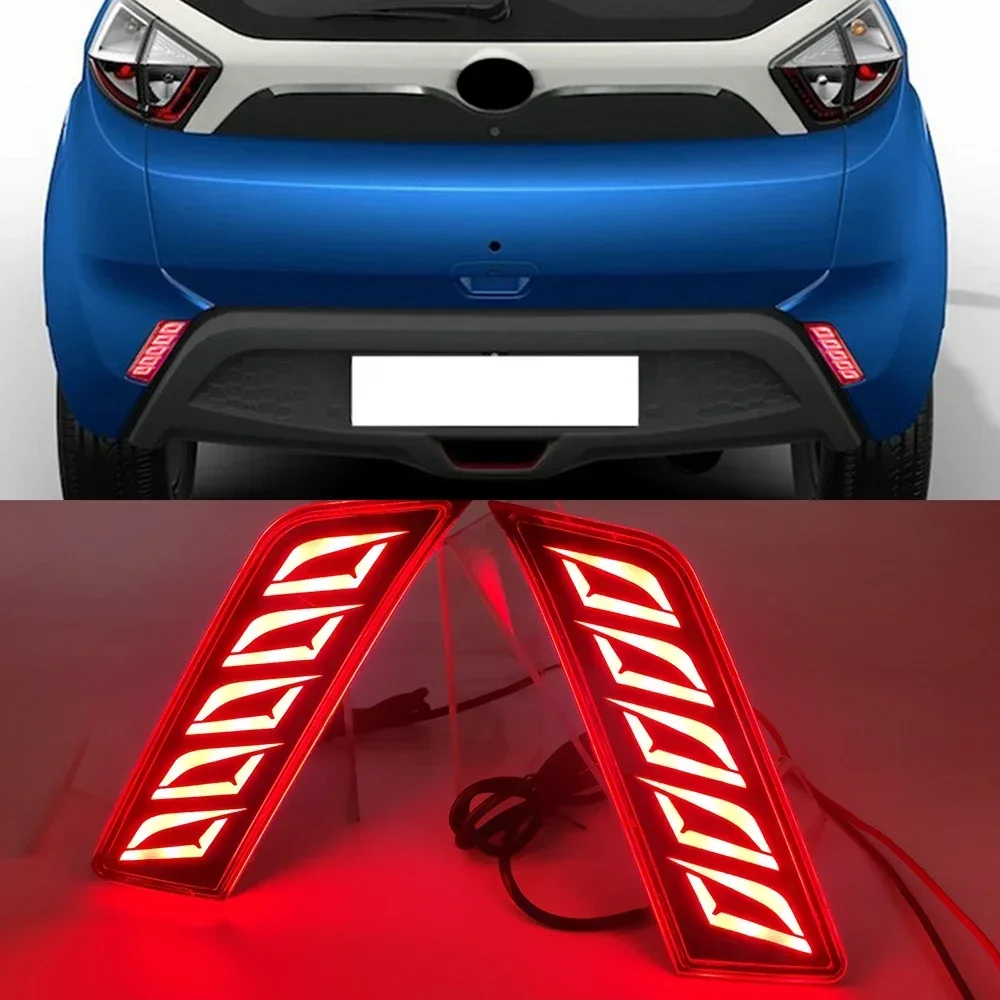 Новый! CSCSNL 2 шт. светодиодный отражатель задний противотуманный фонарь бампер