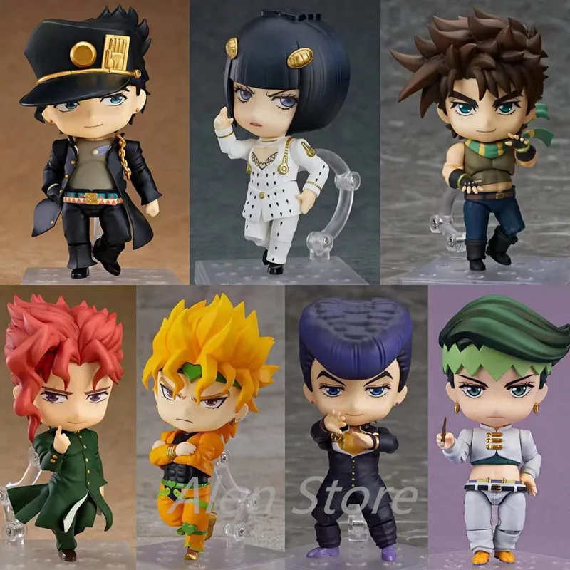 Аниме Jojo's Bizarre Adventure Guido Mista Risotto Nero Q Версия Фигурка Игрушка из ПВХ Модель куклы