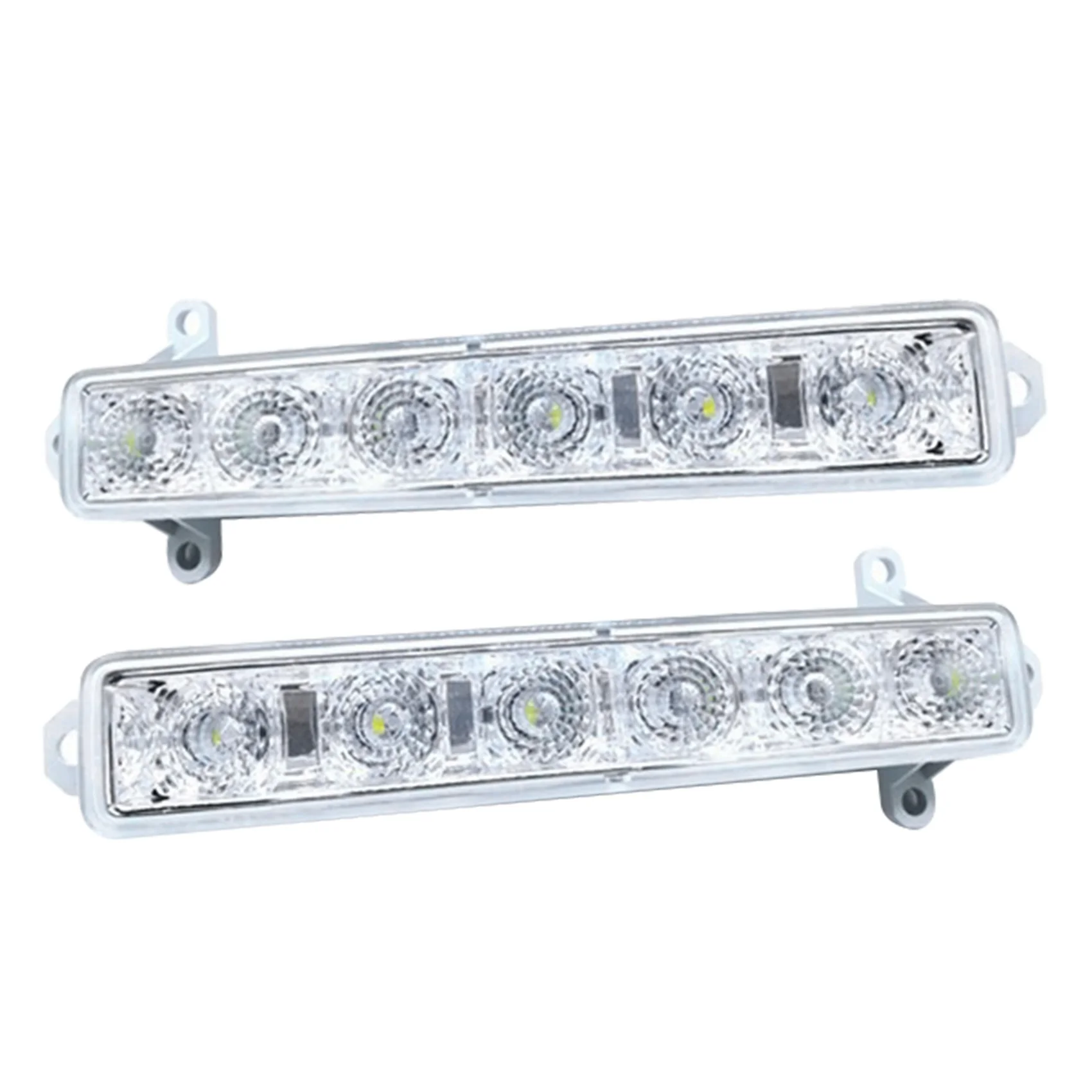 Автомобильные 6LED дневные ходовые огни DRL с прозрачными линзами 9677409380 9802795580 PG 2044330