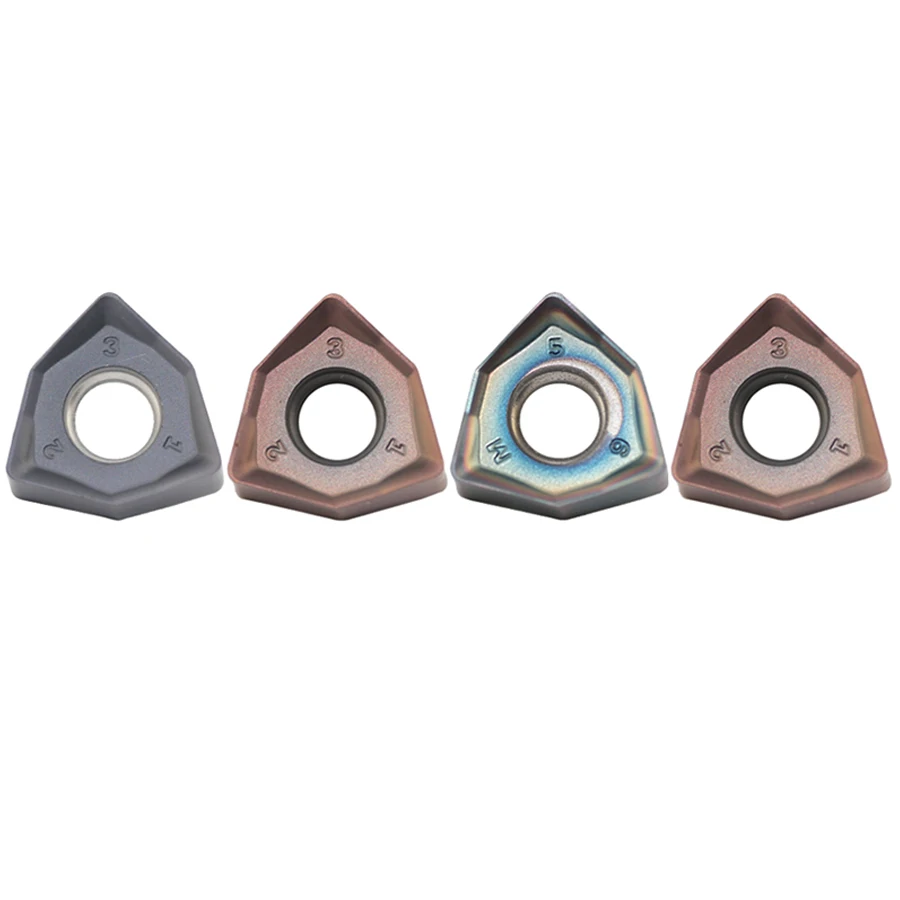 

WNMU040304 fast feed double hexangular milling blade WNMU060408 High quality milling blade 90degree heavy cutting milling cutter
