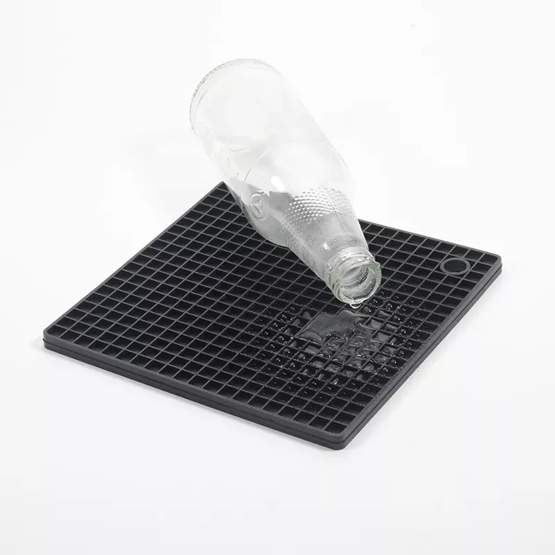 

7-inch Silicone Pot Holder, Trivet Mat, jar Opener, spoon Rest Non Slip, Flexible, Durable, Heat Resistant Hot Pads Thicker
