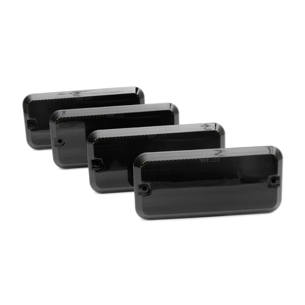 

4 шт., передние и задние боковые габаритные огни для Chevrolet C/K C10/20/30 GMC van G10 G20 G30 G1500 G2500 G3500