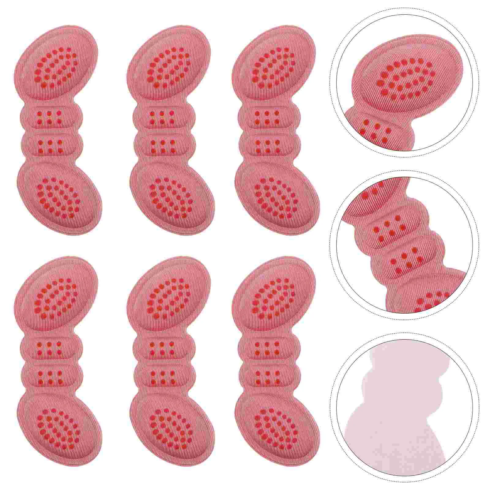 

High Heels Stickers Cushions Foot Care Insert Self-adhesive Pads Shoe Insole Shoes Boot