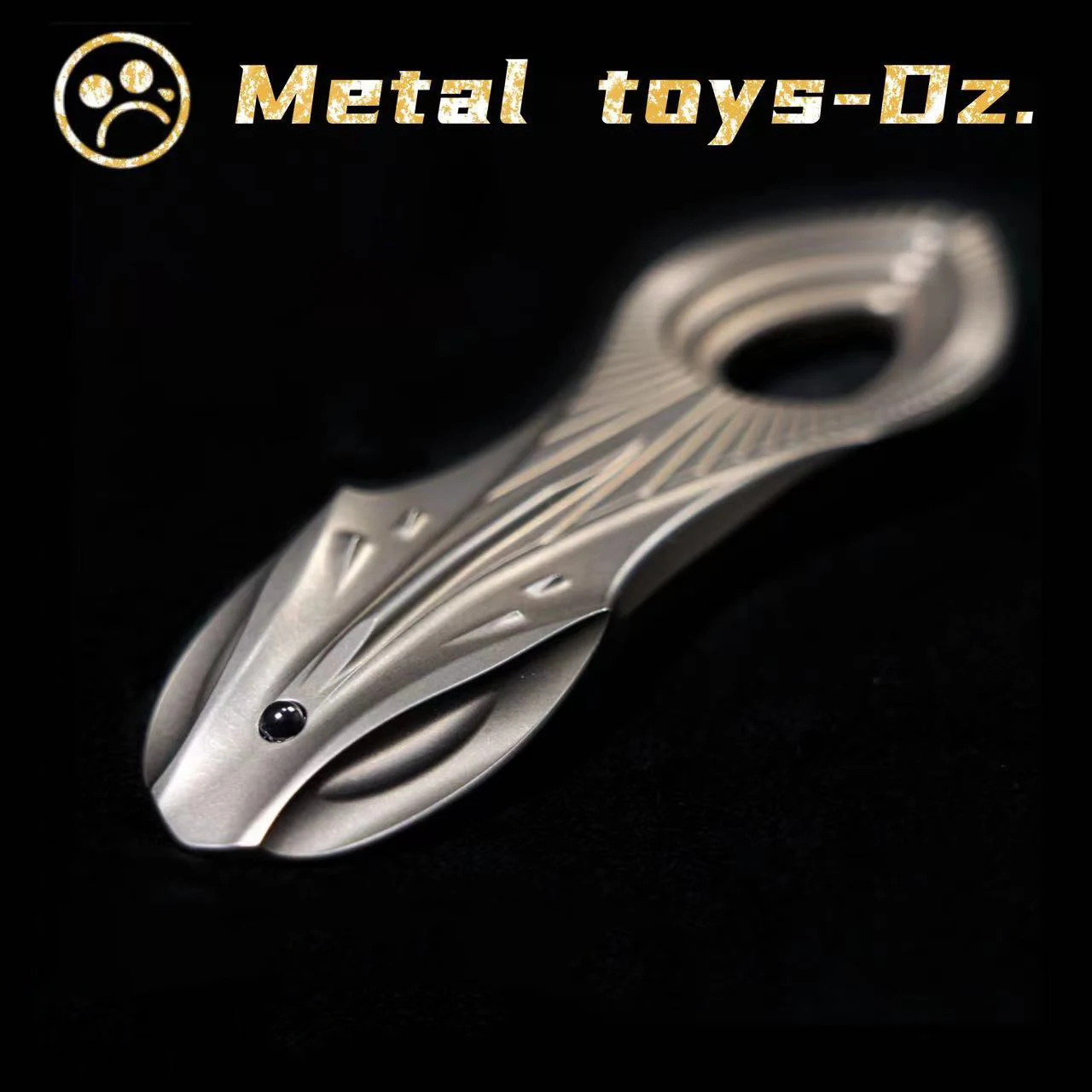 

Dz. Sidewinder Crowbar Tc21 Titanium EDC Metal Tools Toys