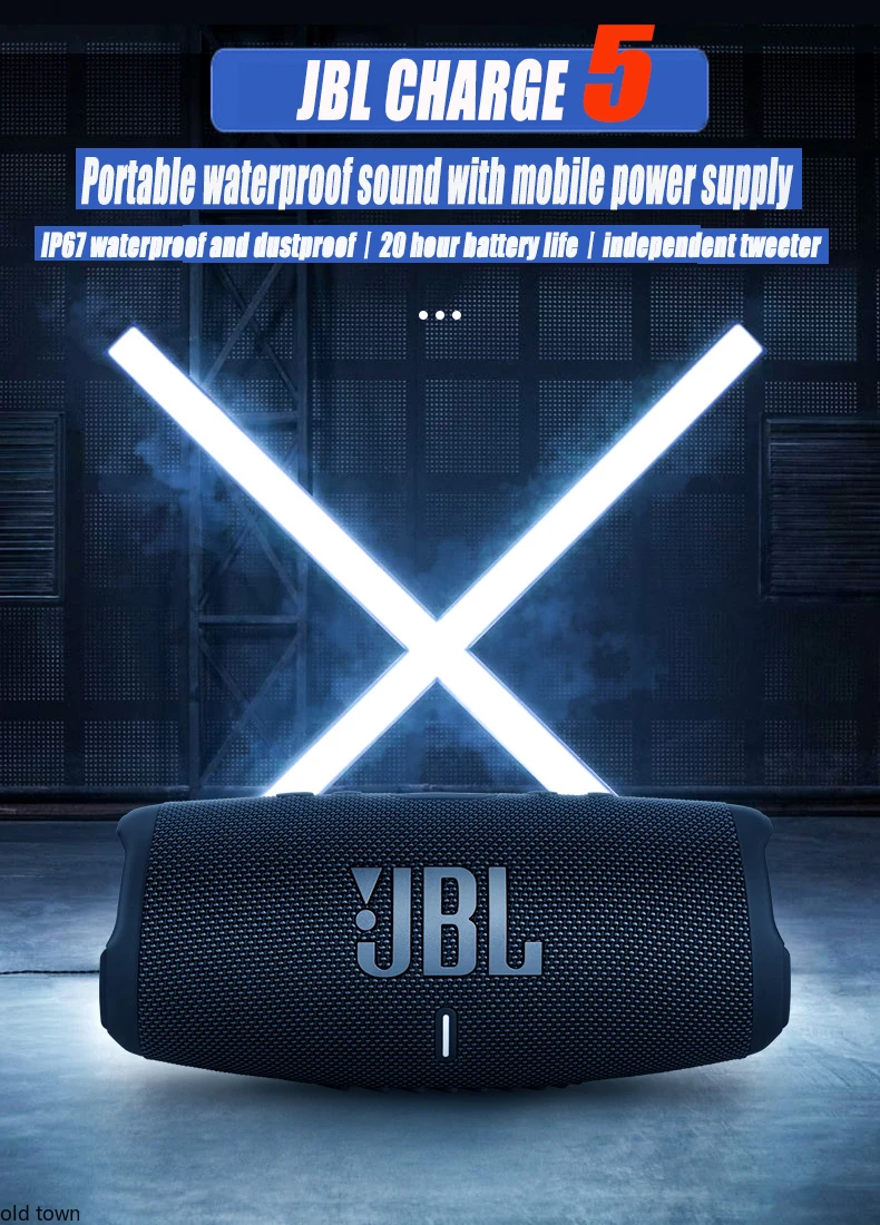 JBL CHARGE5 Portable Wireless Bluetooth 