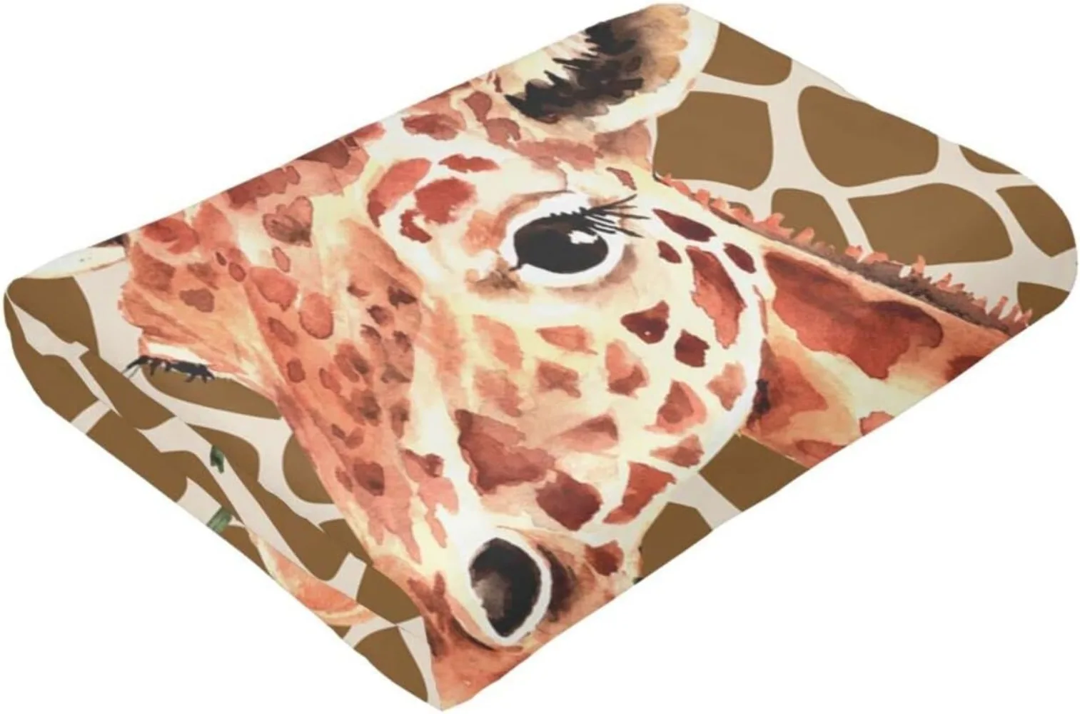 Ультра-мягкое фланелевое одеяло с жирафом одеяло-кровать диван гостиная для