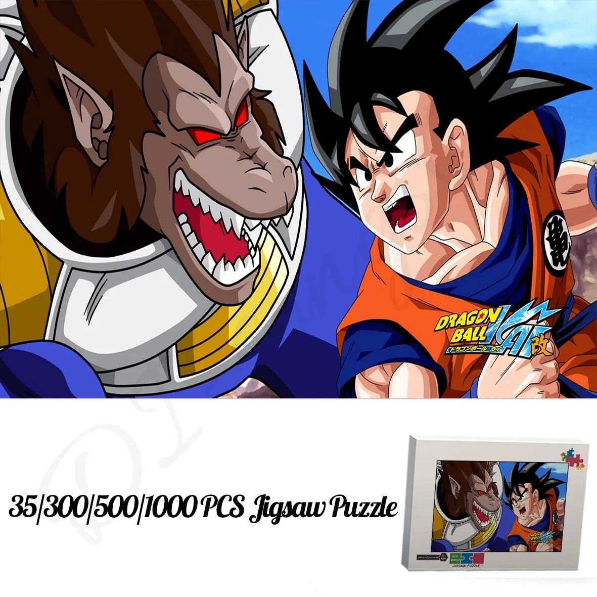 

Искусственные головоломки с героями японского аниме Гоку Bandai в файтивом штате, 1000 шт., деревянная коробка, головоломки, игрушки