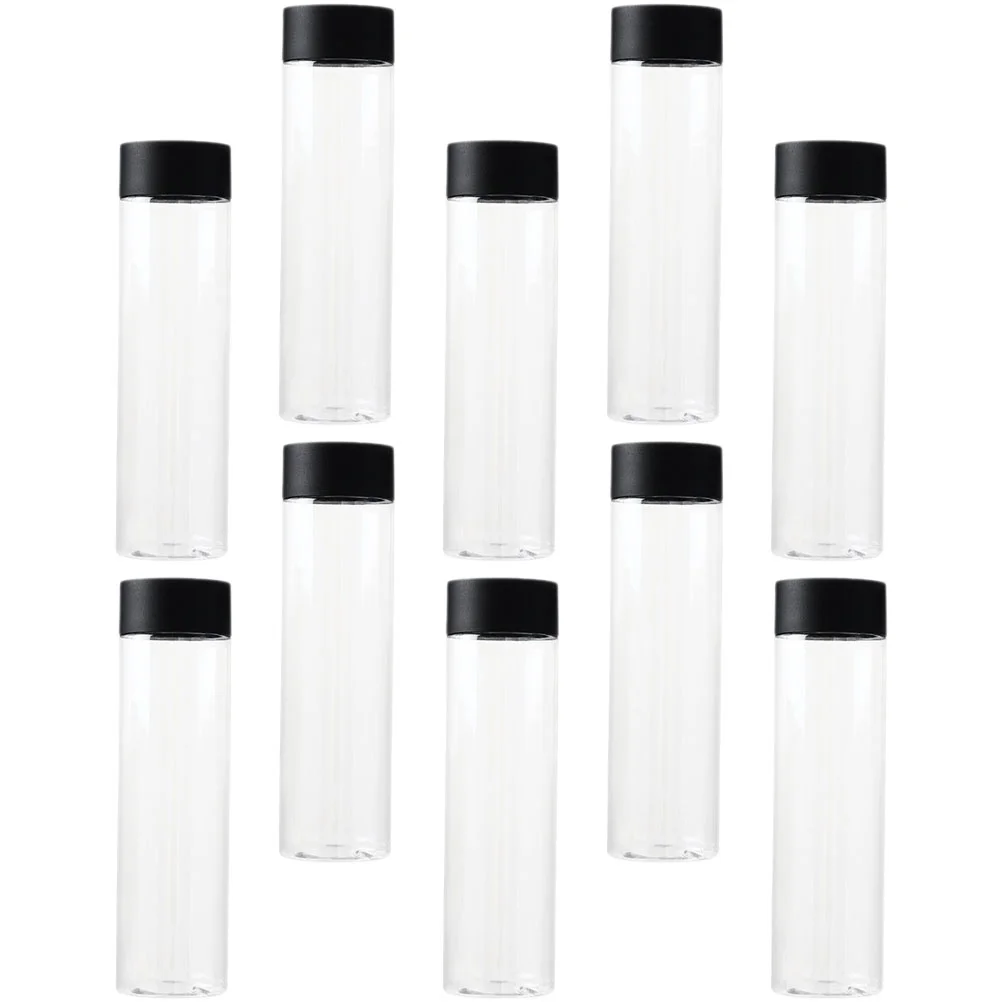 

10 Pcs Mini Containers Mini Water Bottles Bottle Reusable Water Bottles Plastic Clear Milk Bottles