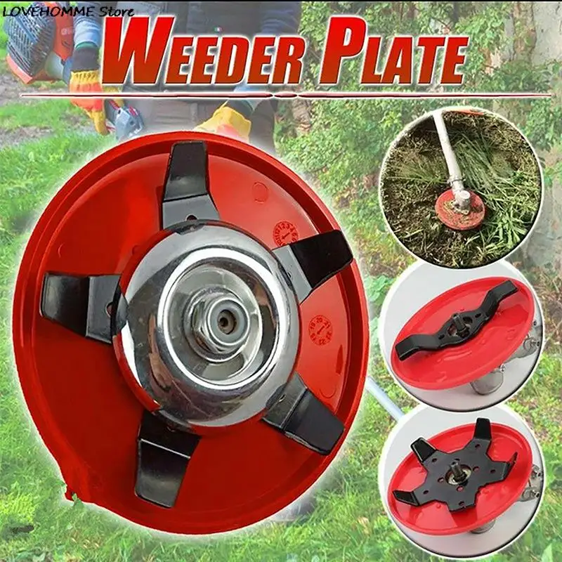 

Paddy Field Dry Land Universal Brush Cutter Blade Trimmer Metal Blades Head Replacement Grass Lawn Mower Garden Tool Parts