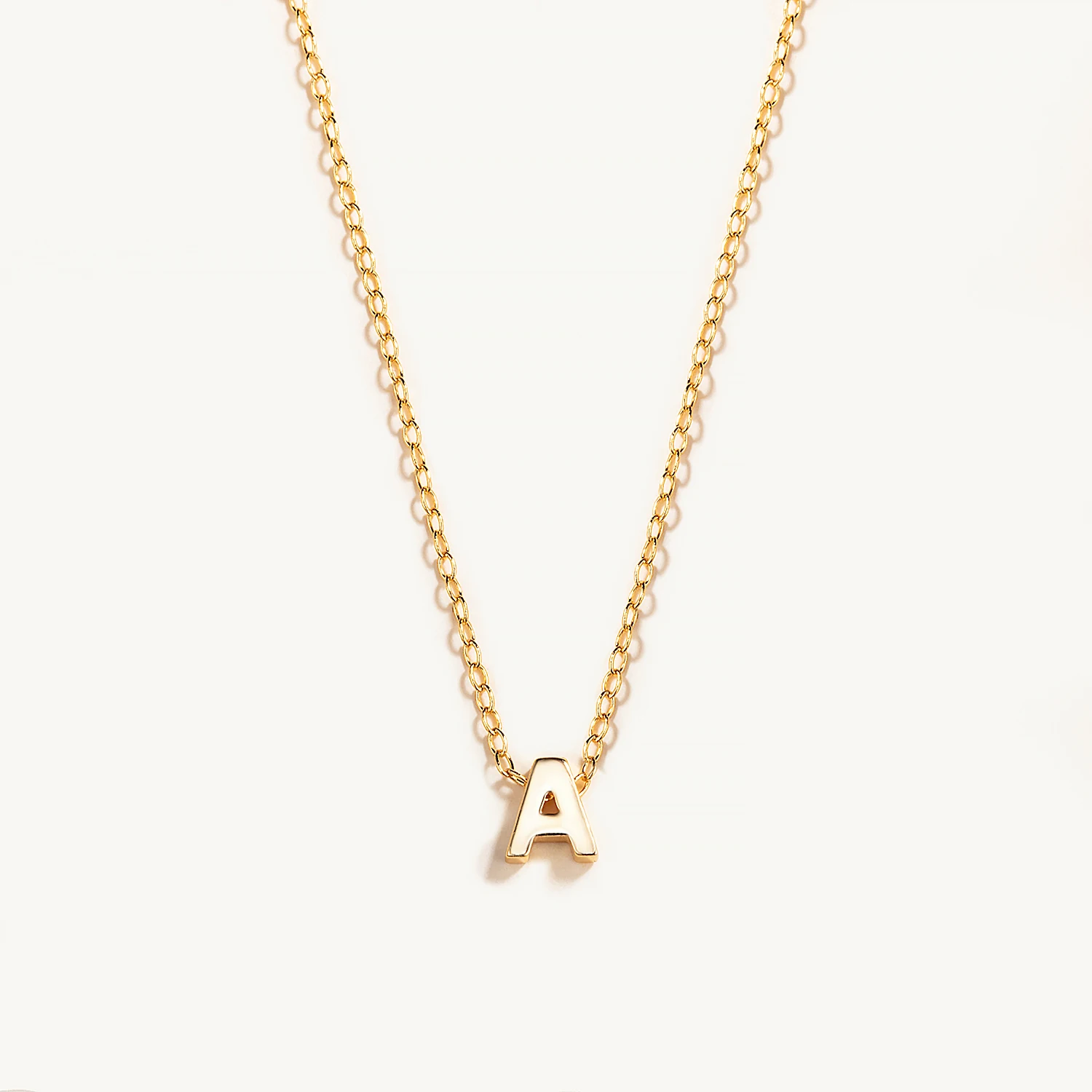 

AIDE 925 Sterling Silver Initial Letter Pendant Necklace For Women Girl A-Z Alphabet Collares Mujer Fine Jewelry Christmas Gifts