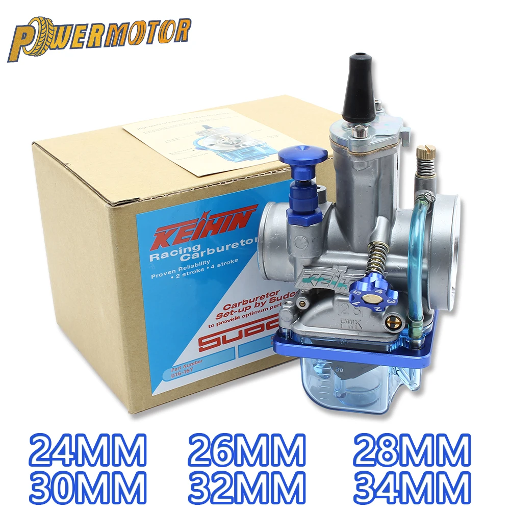 

Универсальный Карбюратор Keihin PWK Для Скутеров 28/30/32/34 Мм С Форсункой Power Jet