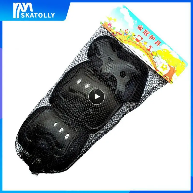 

Protective Skateboard Roller Skating Protective Equipment Knee Elbow Palm Pads Thickened Fall Resistant Breathable