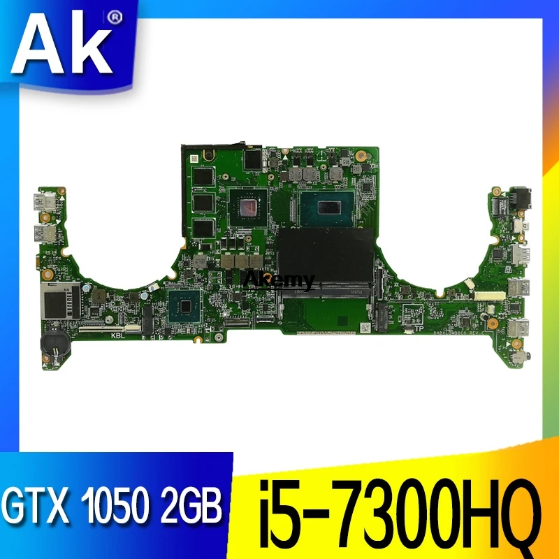 

DABKLAMB8B0 Motherboard For ASUS GL503VD GL503V laptop Motherboard Mainboard GTX 1050 2GB i5-7300HQ