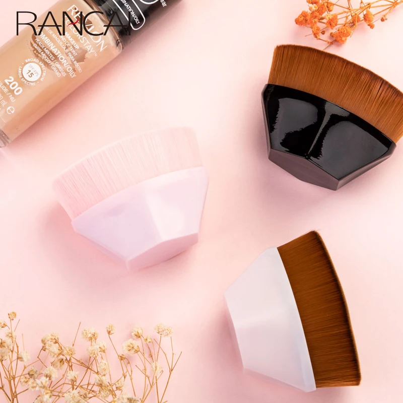 

1Pcs Pincel Maquiagem Make up Tool Foundation Brush BB Cream Makeup Kabuki Brush Loose Powder Brush Flat Kit