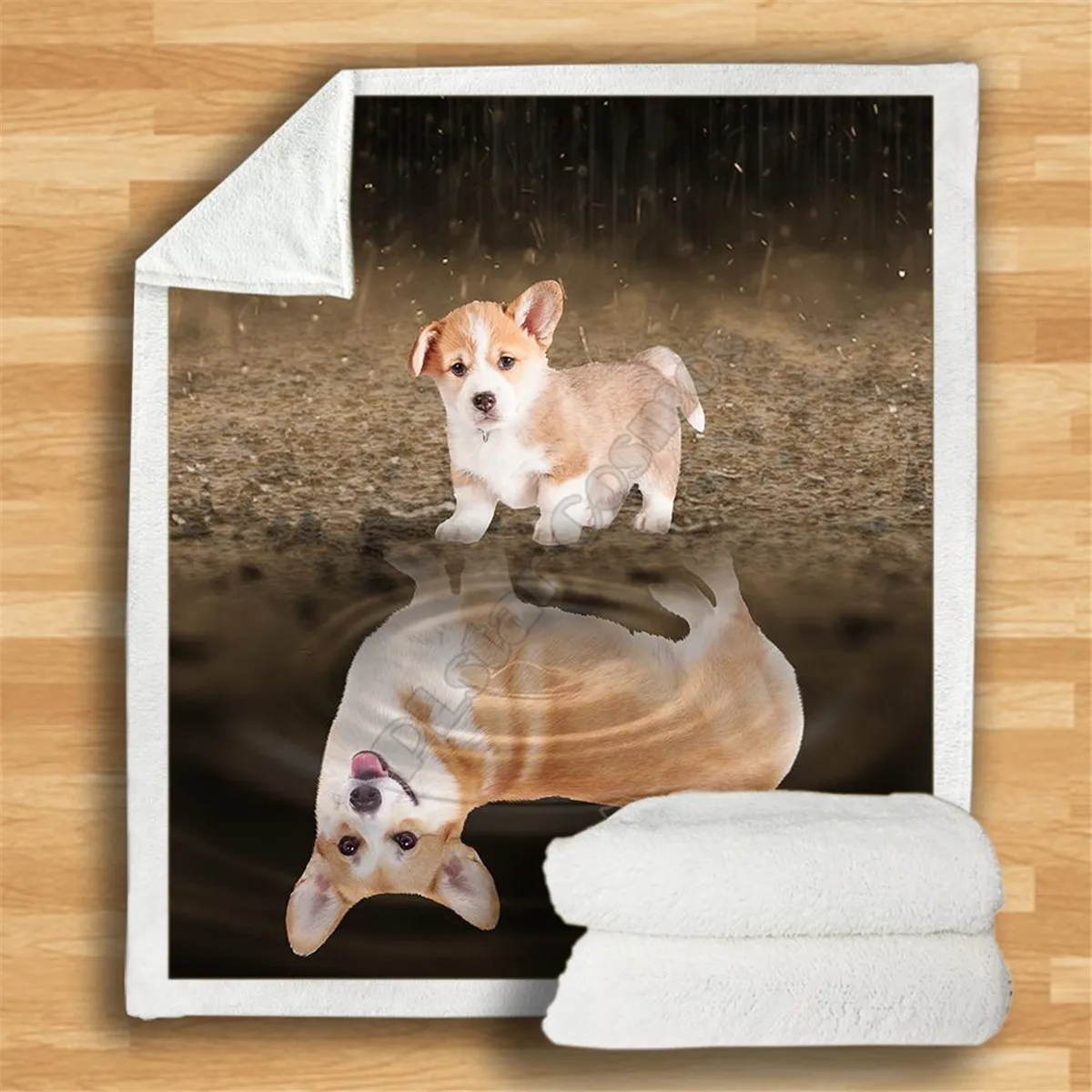 

Welsh Corgi Cozy Premiun Флисовое одеяло с 3D принтом шерпа одеяло на кровать домашний текстиль
