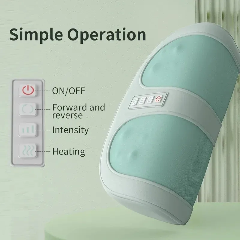 Электрический 4d Массажер Для Ног С Горячим Компрессором Терапия Глубоких Тканей