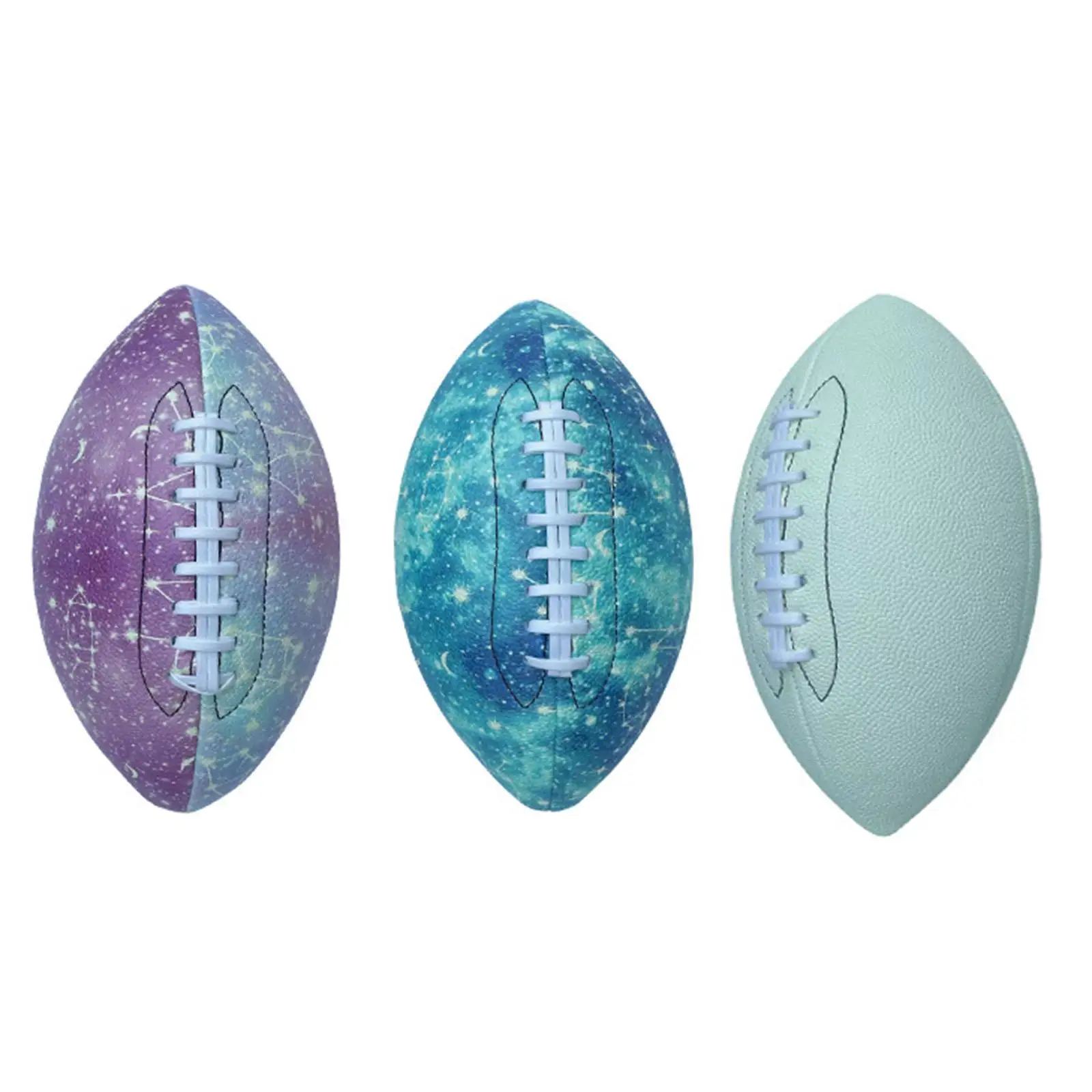 Футбольный мяч светящийся для регби Размер 9 оборудование водонепроницаемый