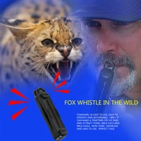 the field whistle black outdoor fox down fox blaster call whistle predator hunting camping calling rabbit game caller animal