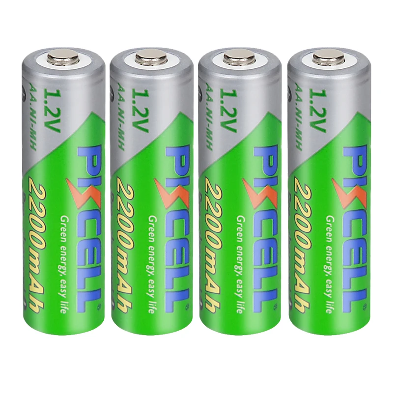 

Аккумуляторные батарейки PKCEE, 1,2 в, 2200 мАч, 2/4 шт.