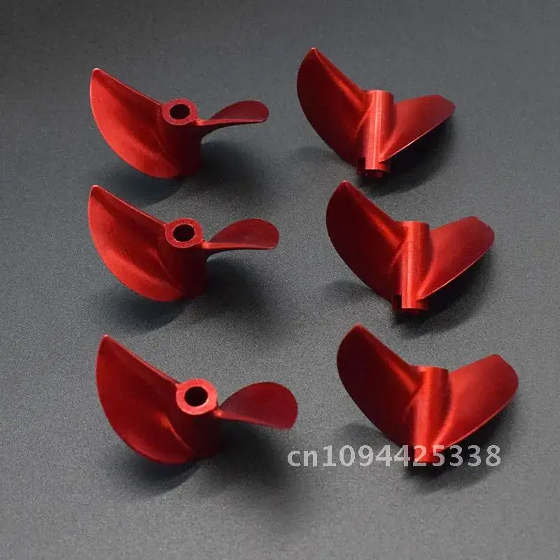 4 76 мм 3/16 дюйма 2-лопастной пропеллер с ЧПУ P1 9 красная алюминиевая опора
