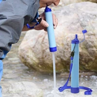 survival kit water purifier mini filtering system personal hiking camping travel emergency camping gear drinking
