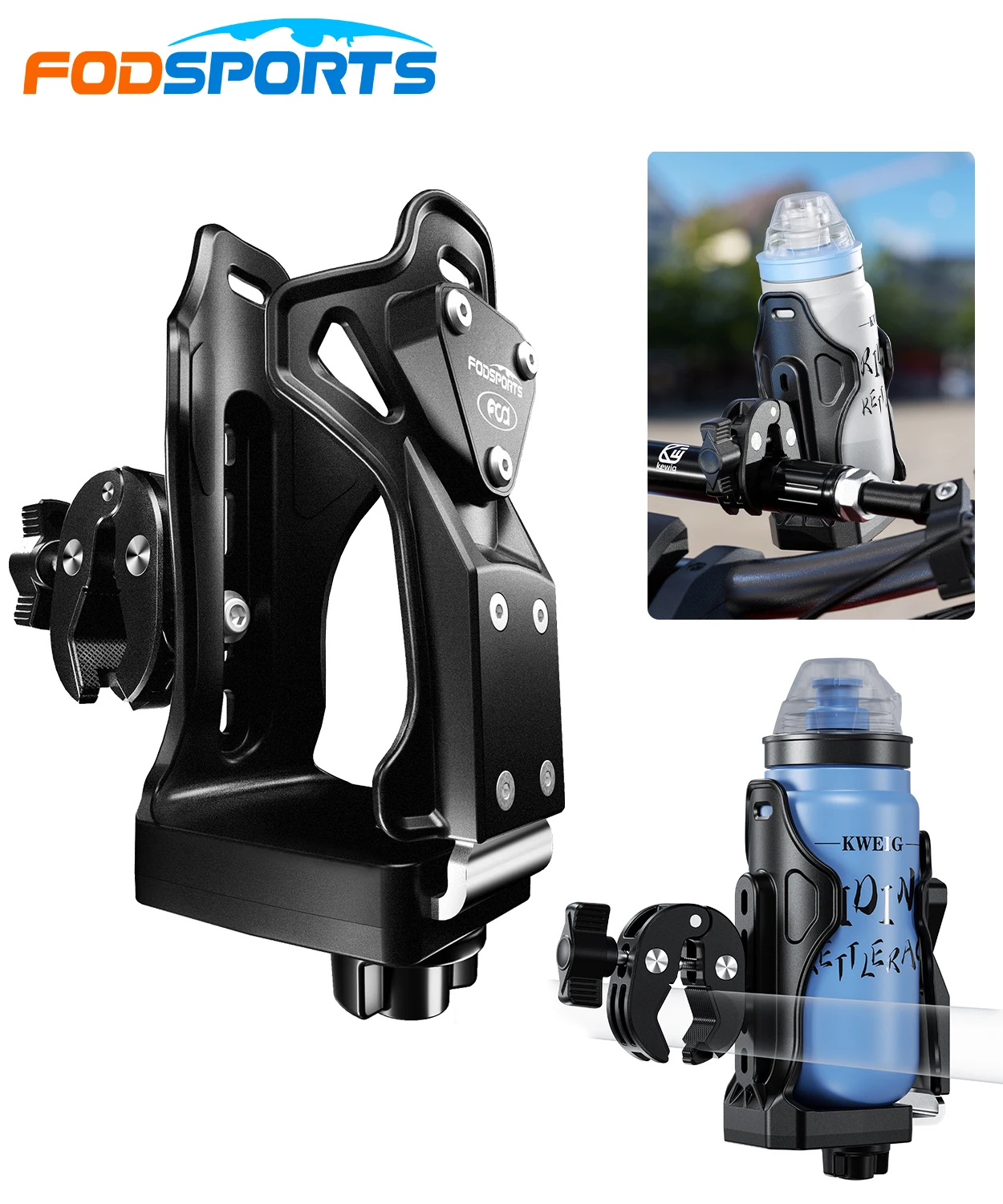 

Fodsports Модернизированный держатель для стакана на мотоцикл, поворот на 360 ° подстаканник для мотоцикла,подстаканник на мотоцикл,