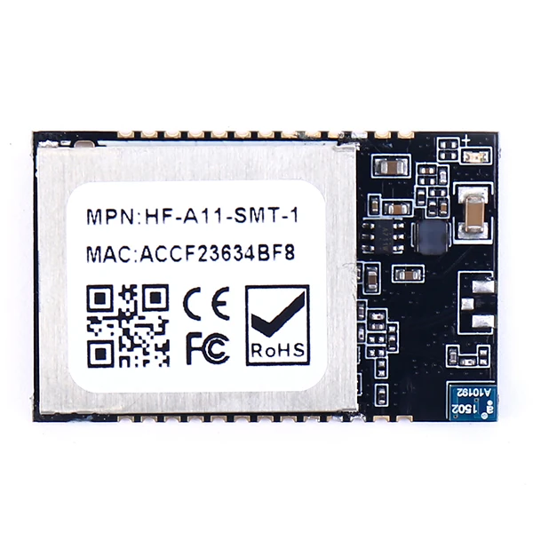 

10 шт., лидер продаж, последовательный модуль Wi-Fi от UART до Wi-Fi, Ультра маленький модуль FCC CE HF-A11-SMT-1 IOT антенна-Внутренняя печатная плата