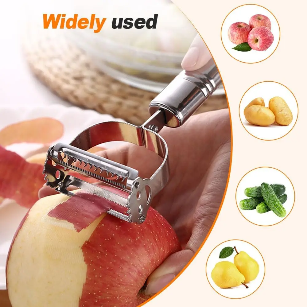 1 шт. терка из нержавеющей стали для картофеля огурца моркови овощечистка