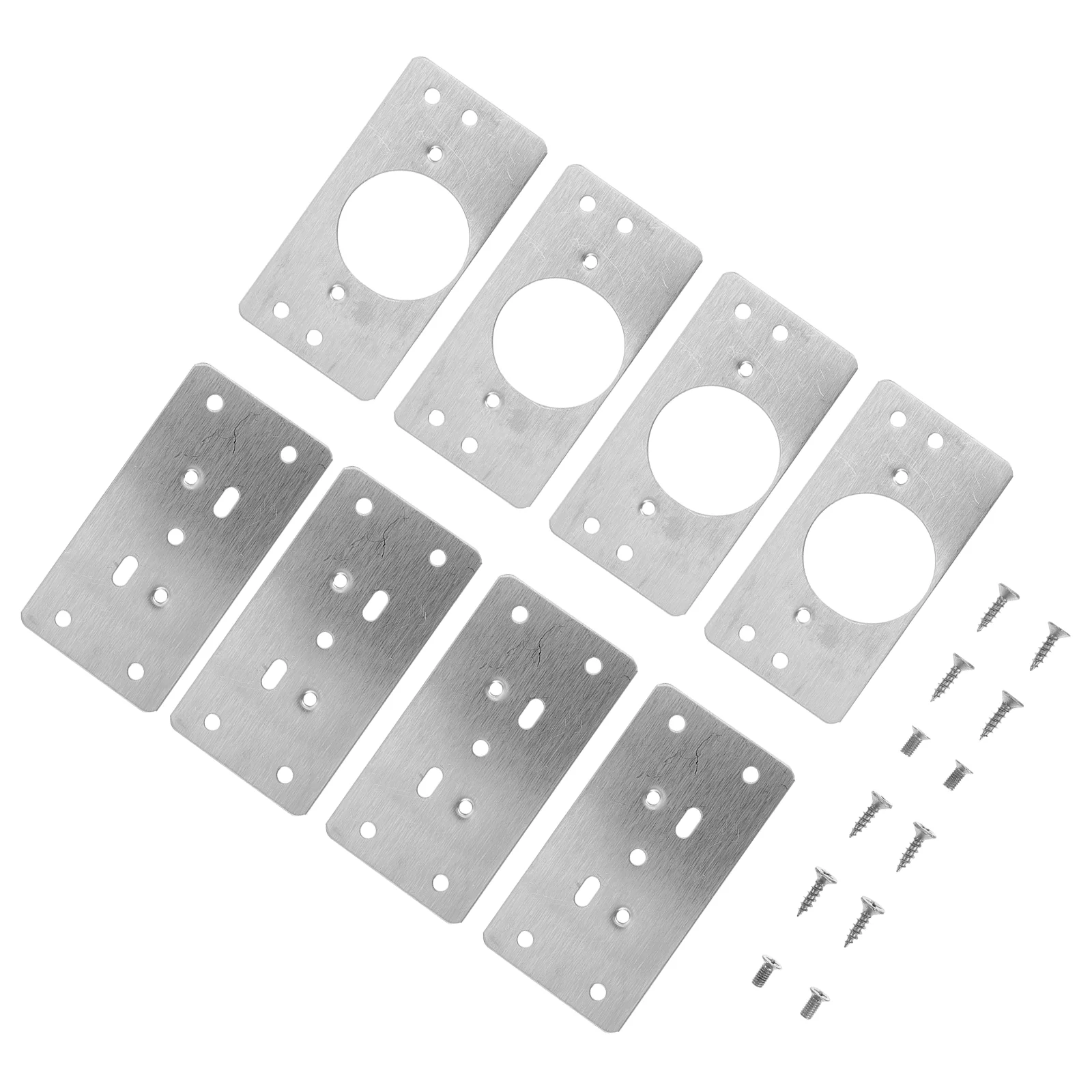 

1 Set Hinge Plate Useful Cabinet Hinge Repair Plate Kit Door Hinge Repair Plate Hinge Fixing Plate