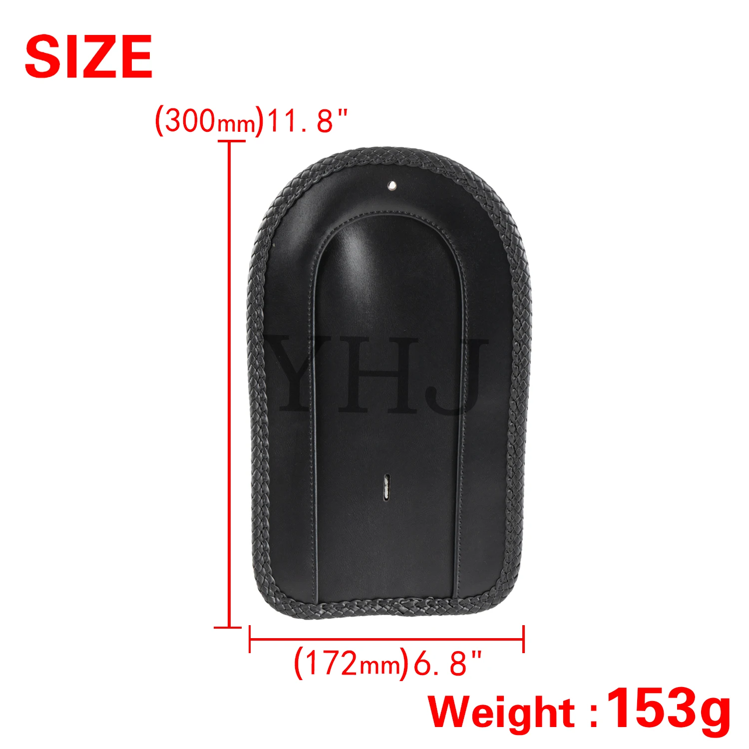 Нагрудник на заднее крыло из искусственной кожи для мотоцикла Harley Fatboy FLSTF EFI FLSTFI