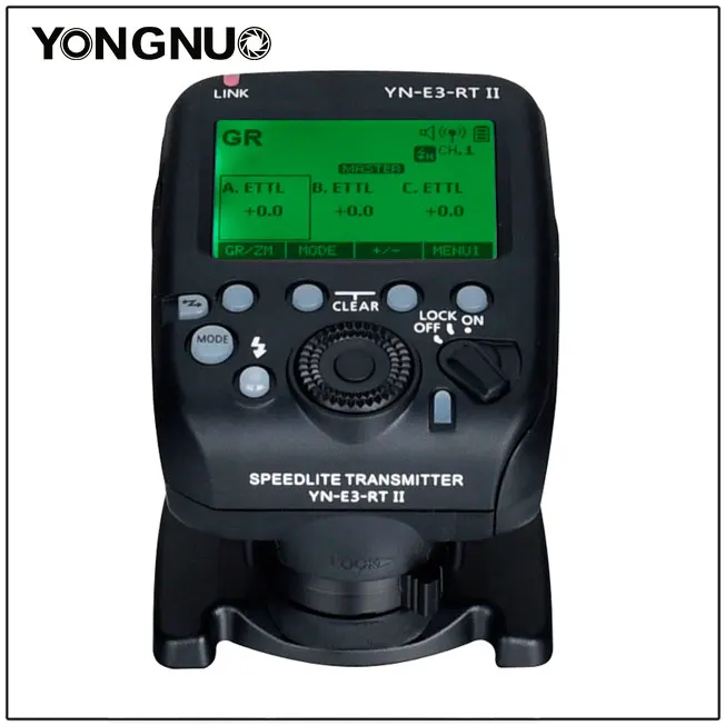 

Передатчик вспышки YongNuo Speedlite, триггер для детской вспышки YN E3RT для детской вспышки YN680EX YN968EX YN600EX RT II 600EX-RT