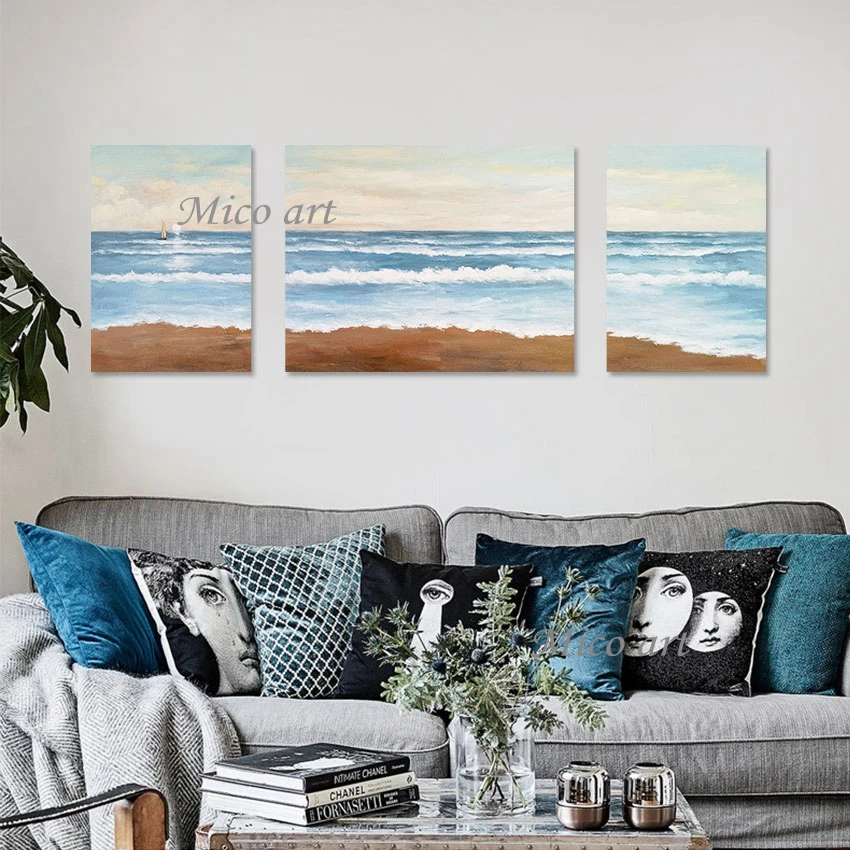 

3 шт., настенные картины для гостиной, без рамки