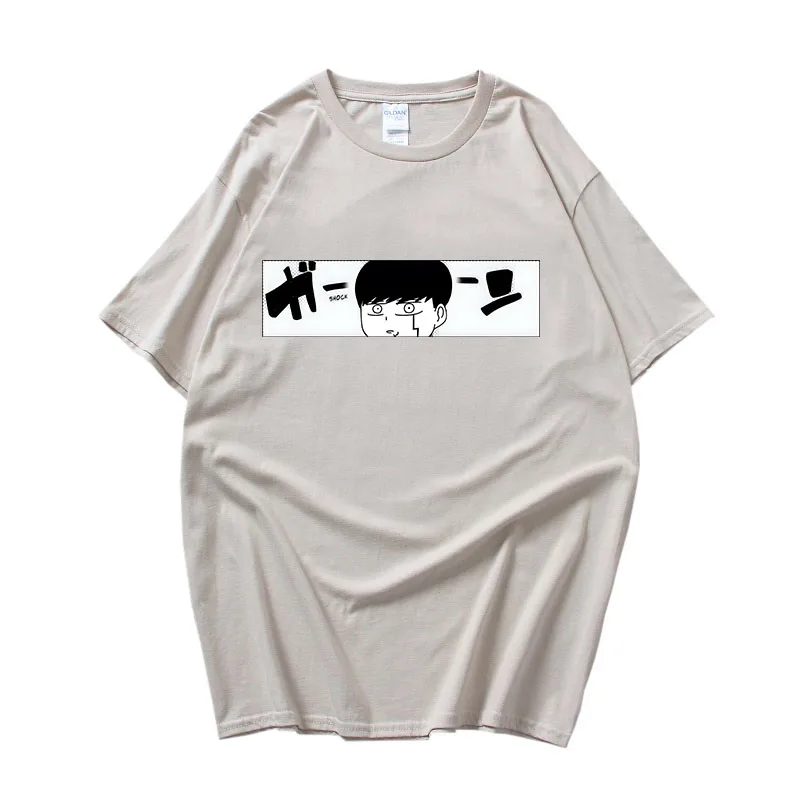 

Mashle Magic and Muscles T-shirts WOMEN Shocked Expression T Shirts 100% Cotton High Quality Tshirts Sense of Design Manga/Comic