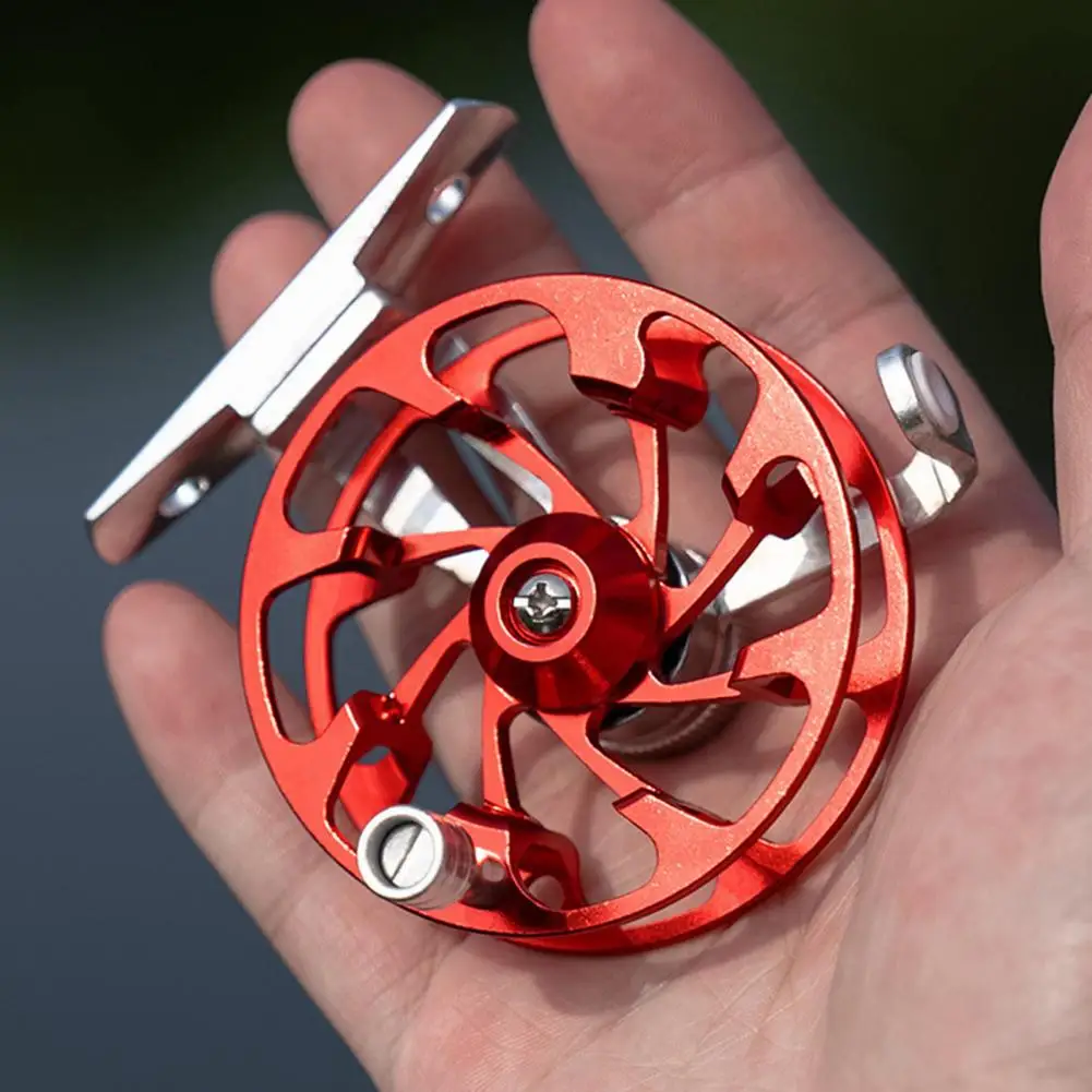 Катушка для ловли нахлыстом легкий металлический бобина из алюминиевого сплава