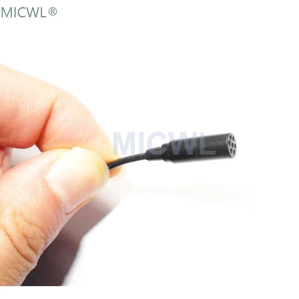 Фото Профессиональный петличный микрофон MiCWL XLR 3-контактный с фантомным питанием 48В для микшера, усилителя, предусилителя, кабель 5м №4