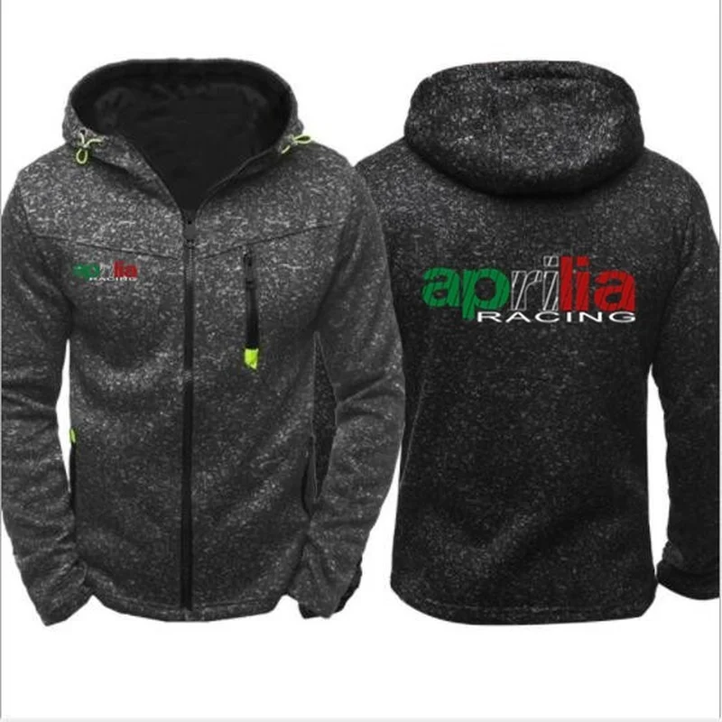 

2022 Motorcycle Aprilia Hoodies Mens Zipper Coat Aprilia Motor Sweatshirt Mans Clothing Printed Hoodie Long Sleeve Man's