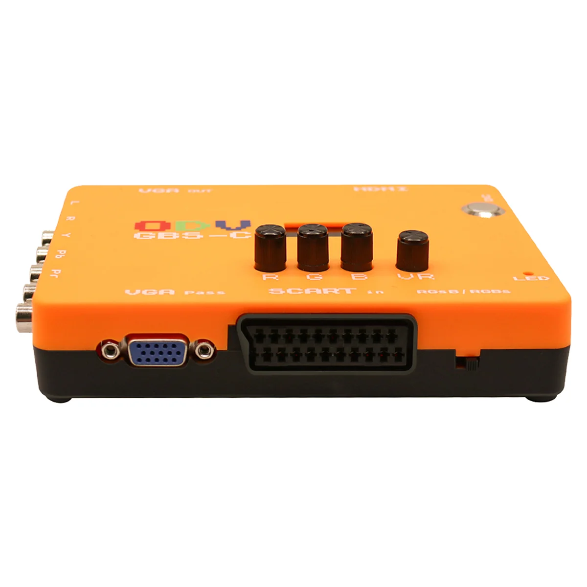 ODV-GBS-C AIO OSSC Control RGBS/YPBPR/RGBHV к VGA/-совместимый адаптер видеопреобразователя с низким